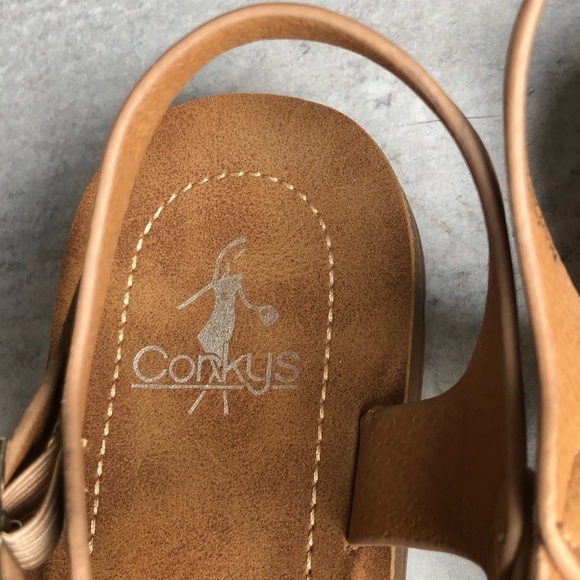 Corky’s Sandals Snake Print Oakdale Size 6 - Picture 2 of 8